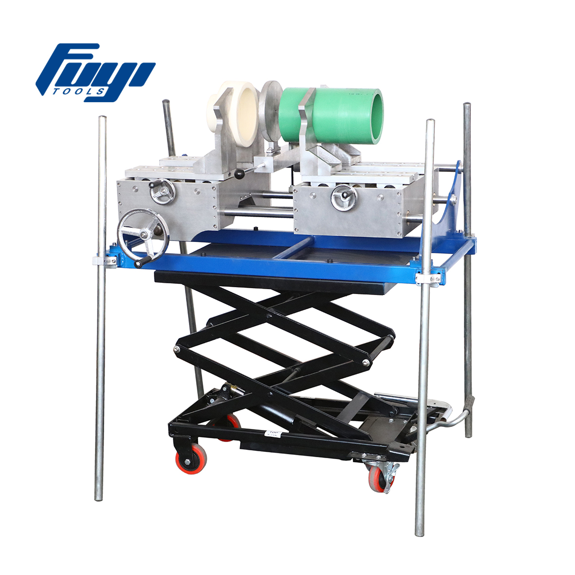 Saldatrice per fusione con presa da banco